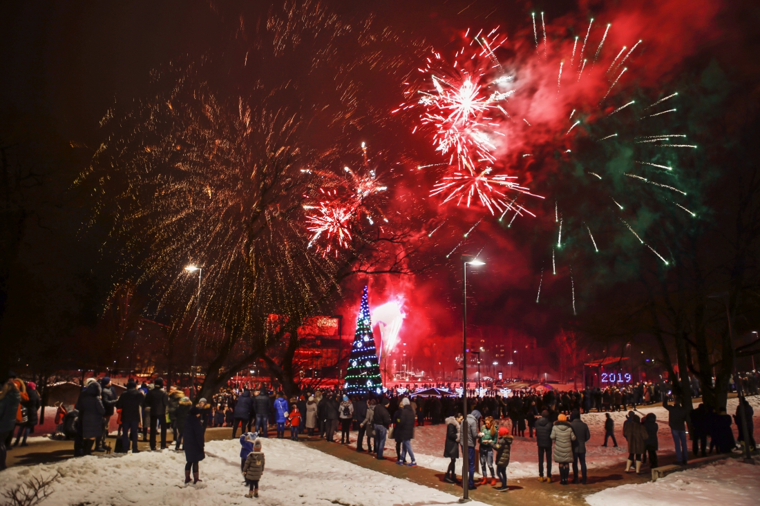 Встреча Нового года в Резекне - Общество - Rēzeknes ziņas